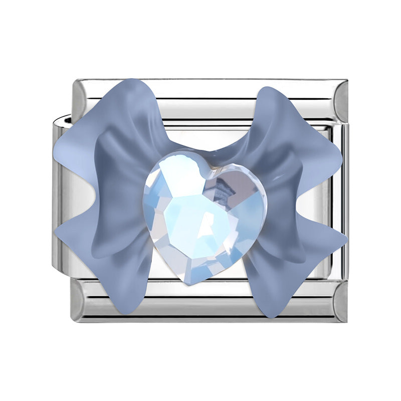 Wholesale  Italian Charm Bracelet 9mm DIY Colorful Personalized Creative Stainless Steel Composable Bracelet