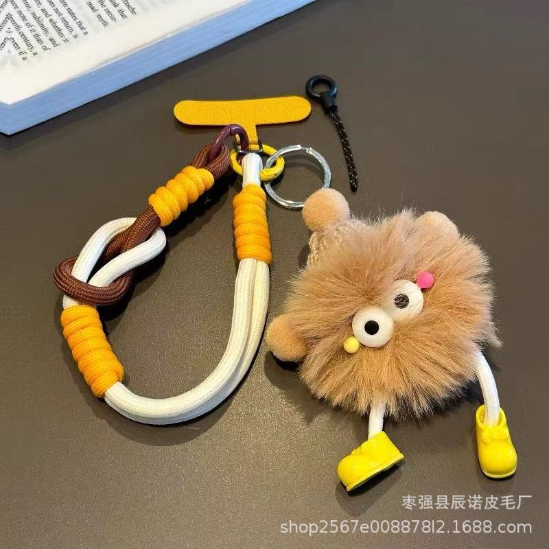 Wholesale Dopamine briquette mobile phone  Keychains