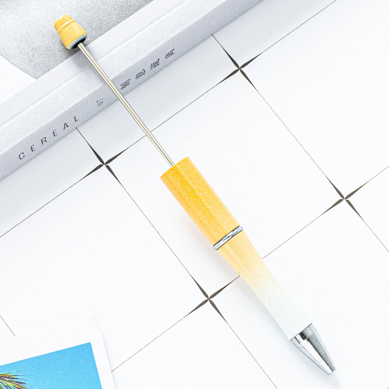 Wholesale Beadable Pens DIY For Beaded Plastic Pen Handmade For Gift