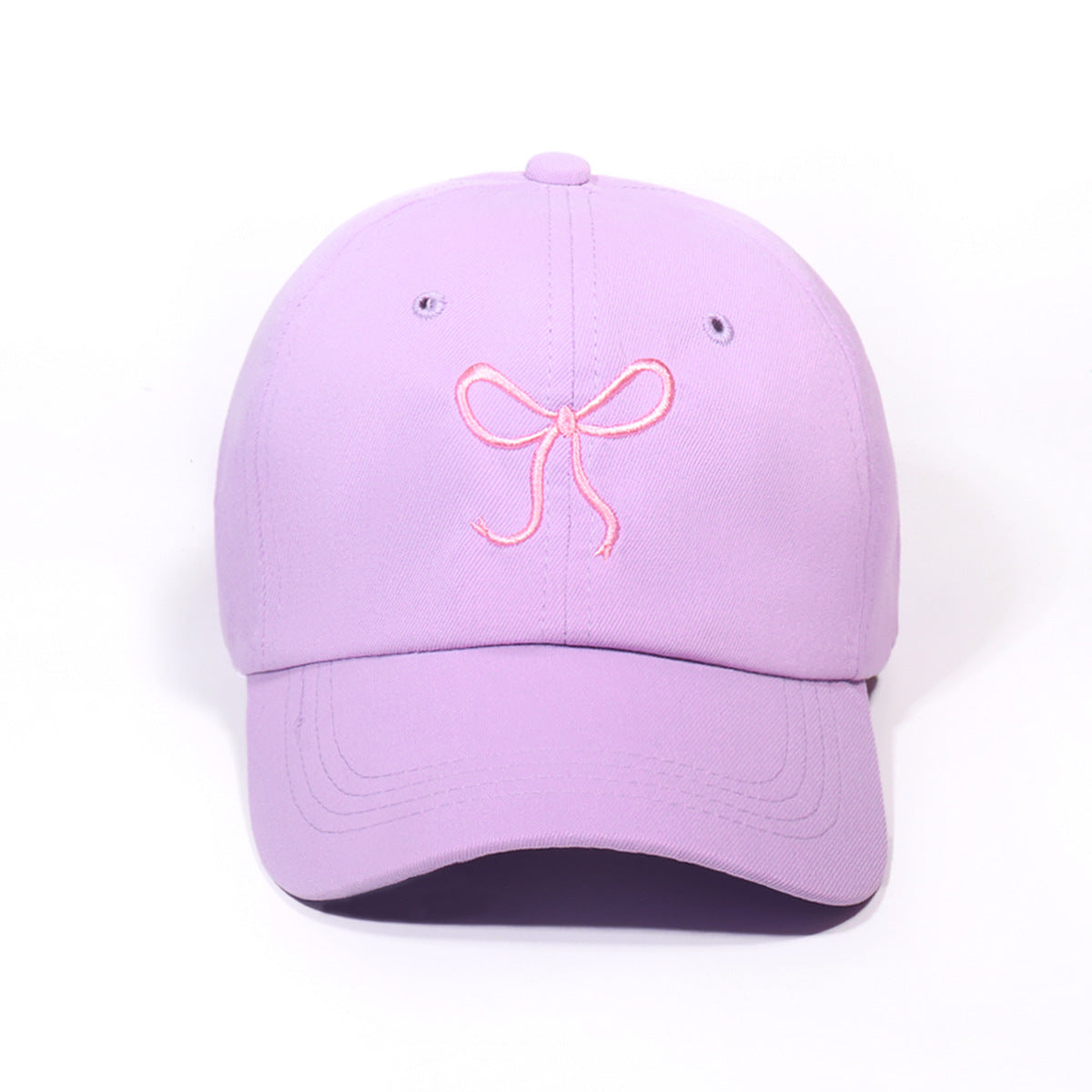 Wholesale Cartoon color bow embroidered baseball cap