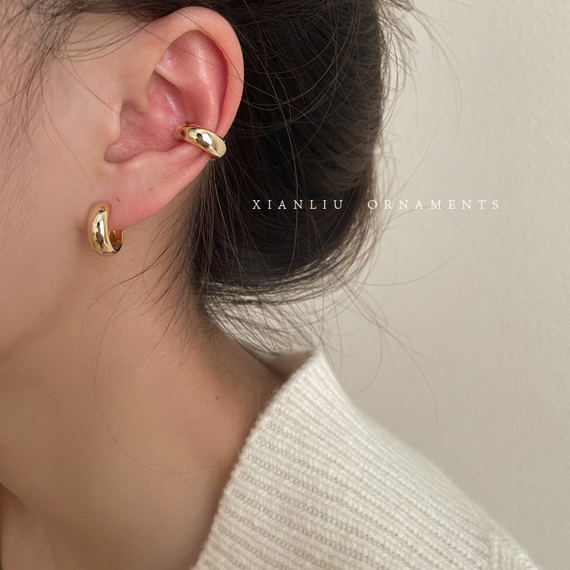 Wholesale Simple Elegant Ear Cuffs for Women Without Piercings - Fashion Accessory Gift for Party or Everyday Wear