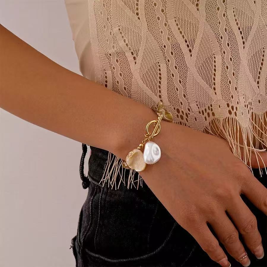 Wholesale Shell Starfish Necklace French Retro Beach Fashion Jewelry Accessory for Daily Wear