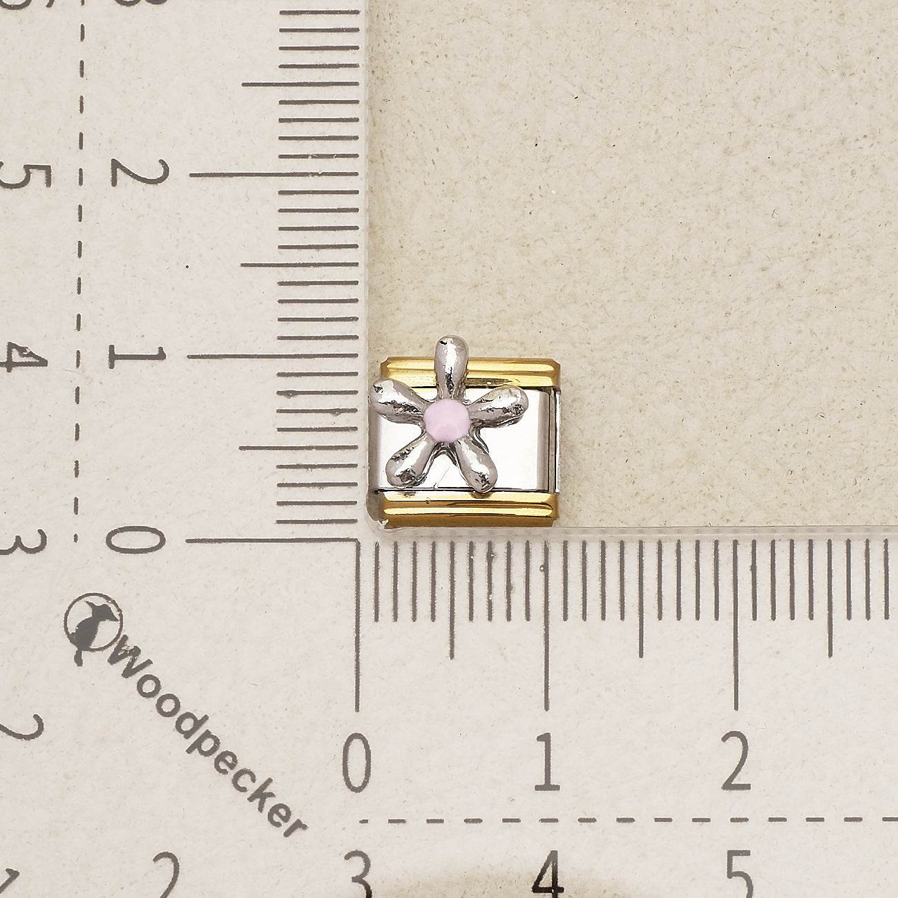 Wholesale 18Pcs Fashion 201 Stainless Steel Italian Charms DIY Jewelry Accessory With Flower Skull Heart Feather Motifs