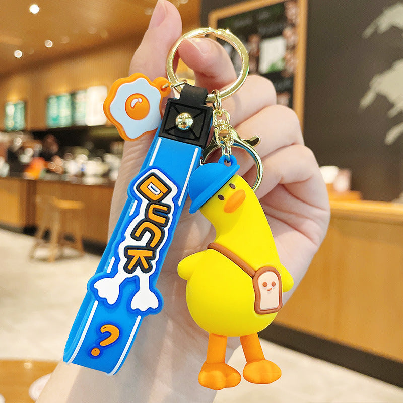 Wholesale Bow Bear PVC Soft Keychain Cute Keychain ACC-KC-YiDa004