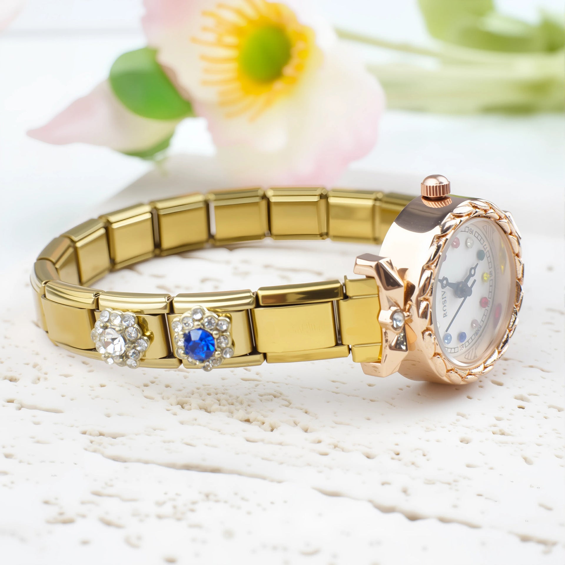 Wholesale Versatile DIY Modular Bracelet with Diamond Inlay