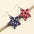 Wholesale  Independence Day US Flag Printing Stars Wooden Personalized Earrings