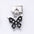 Wholesale 10pcs Italian Charm Bracelet 9mm DIY Splicing Oil Drop Butterfly Sunflower Stainless Steel Composable Bracelet