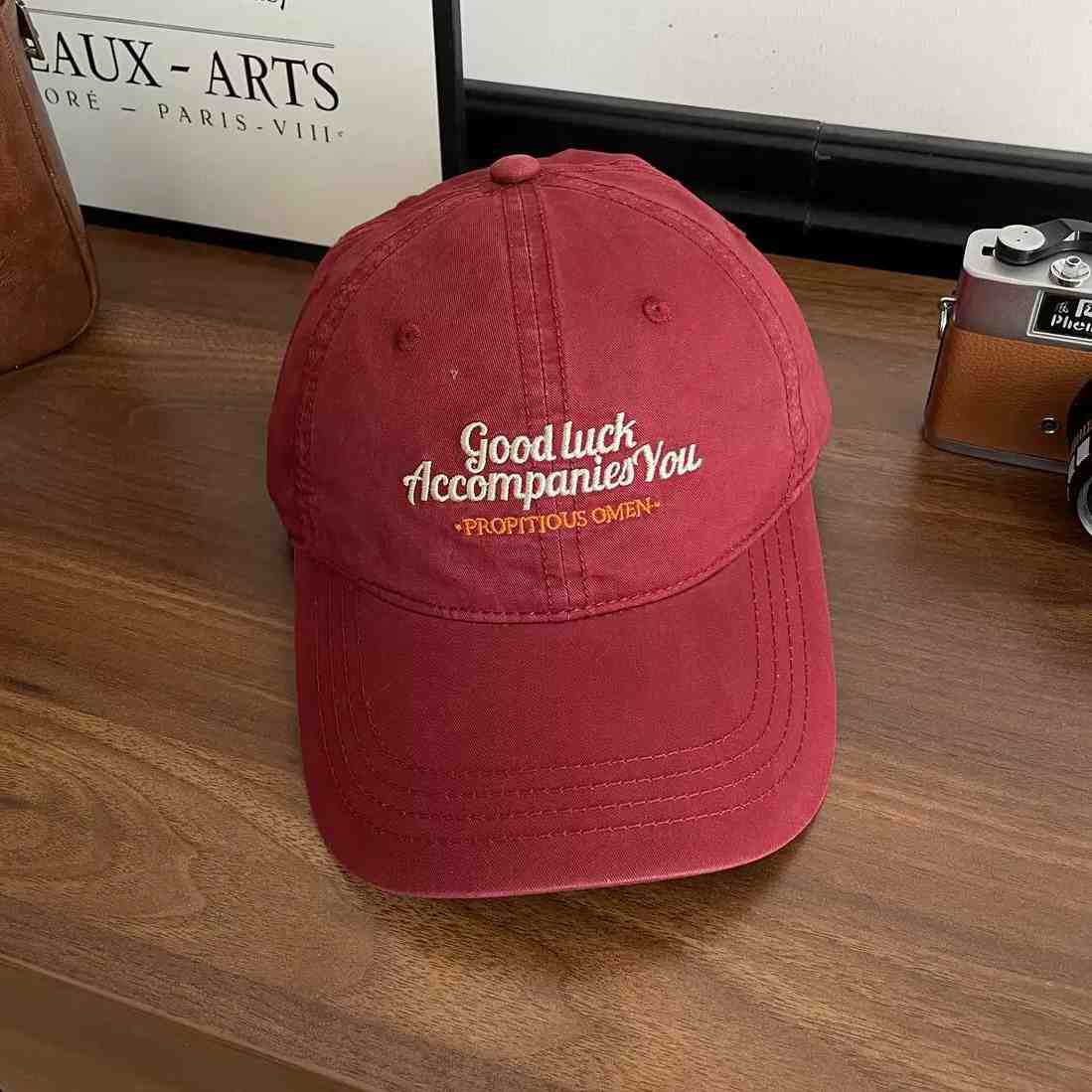 Wholesale Vintage letter embroidered distressed baseball cap hat