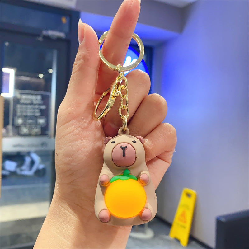 Wholesale Cartoon Cute Silicone Keychain ACC-KC-Kelan011