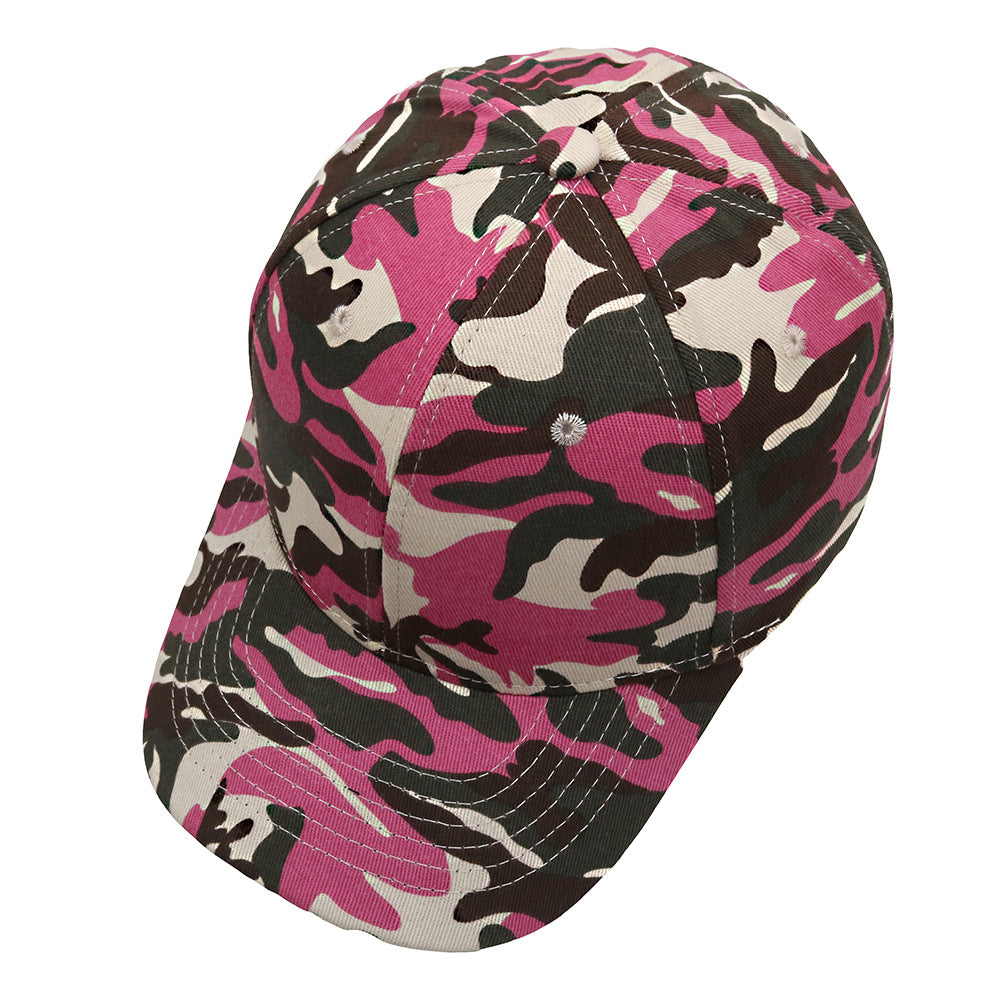 Wholesale Camouflage Baseball Cap Outdoor Tie-dye Pure Cotton Hat ACC-HT-HaiPu017