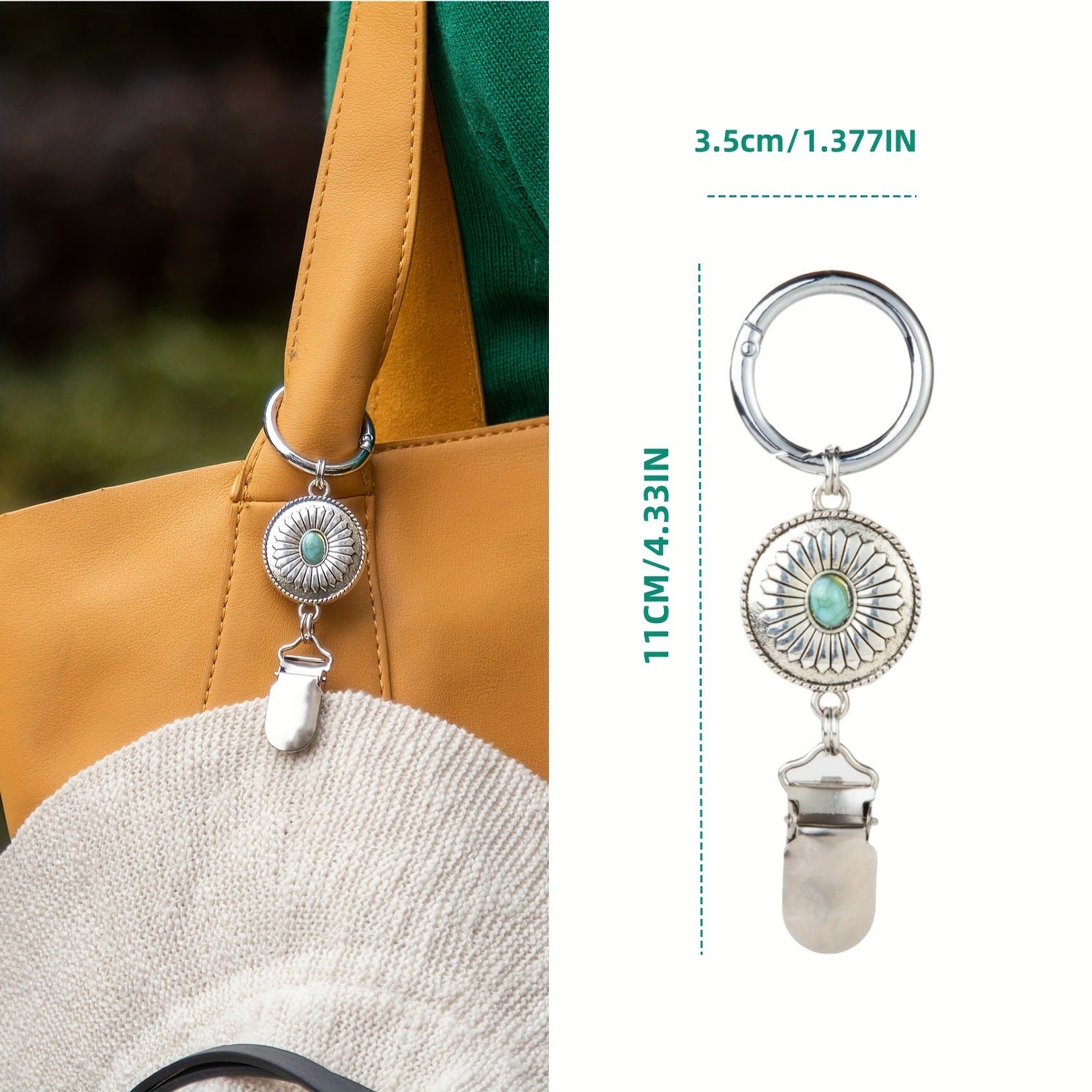 Wholesale Travel Hat Clip Outdoor Backpack Luggage Storage Clip Multipurpose Straw Hat ACC-HP-BangNi001