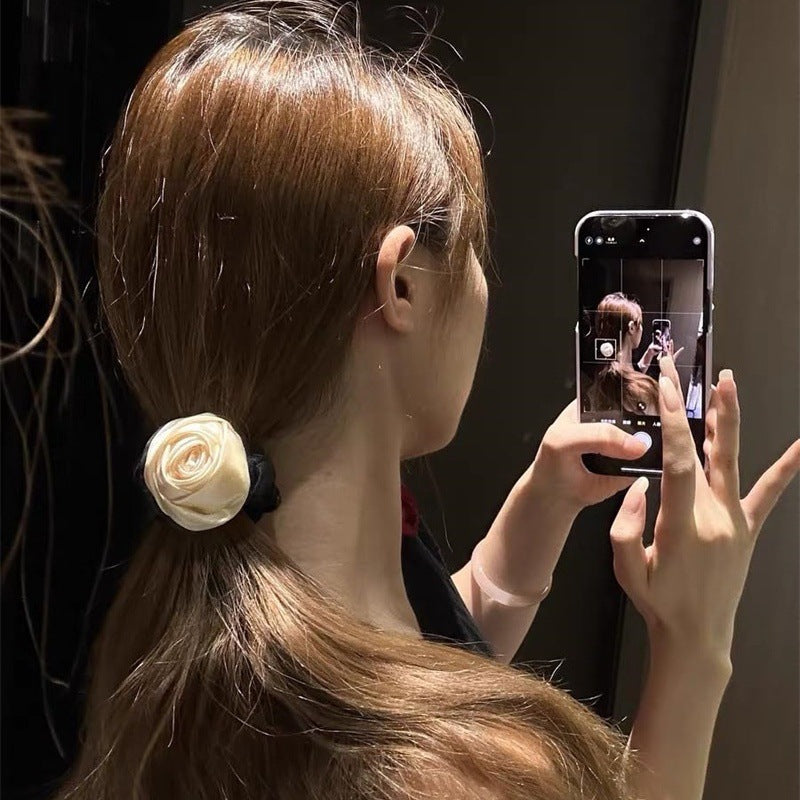 Wholesale Rose Fabric Hair Accessories