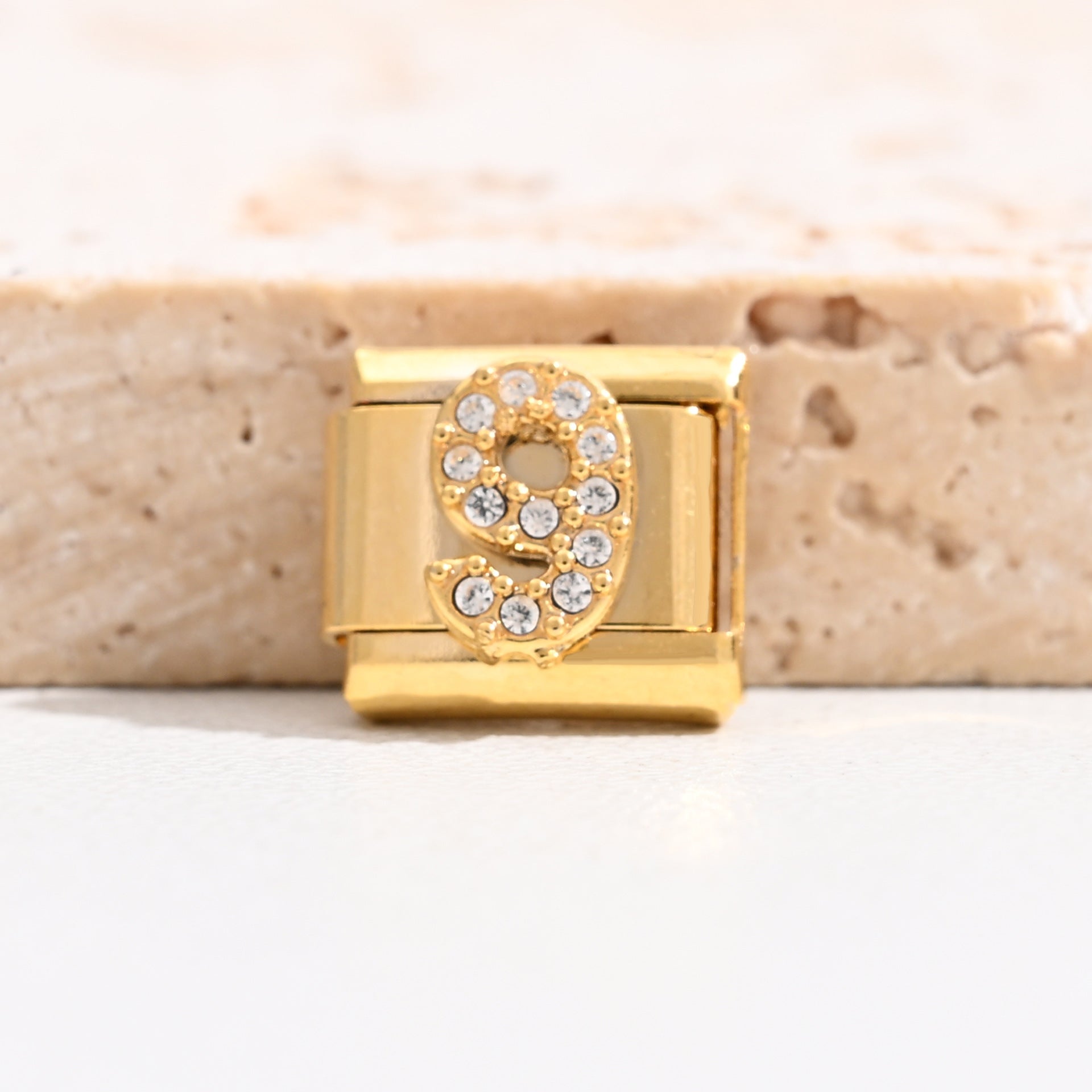 Wholesale Digital Italian Charm Starter Bracelets DIY sStainless Steel Composable Bracelet