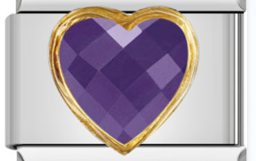 Wholesale Italian Charm Bracelet 9mm DIY Splicing Heart Series Stainless Steel Composable Bracelet