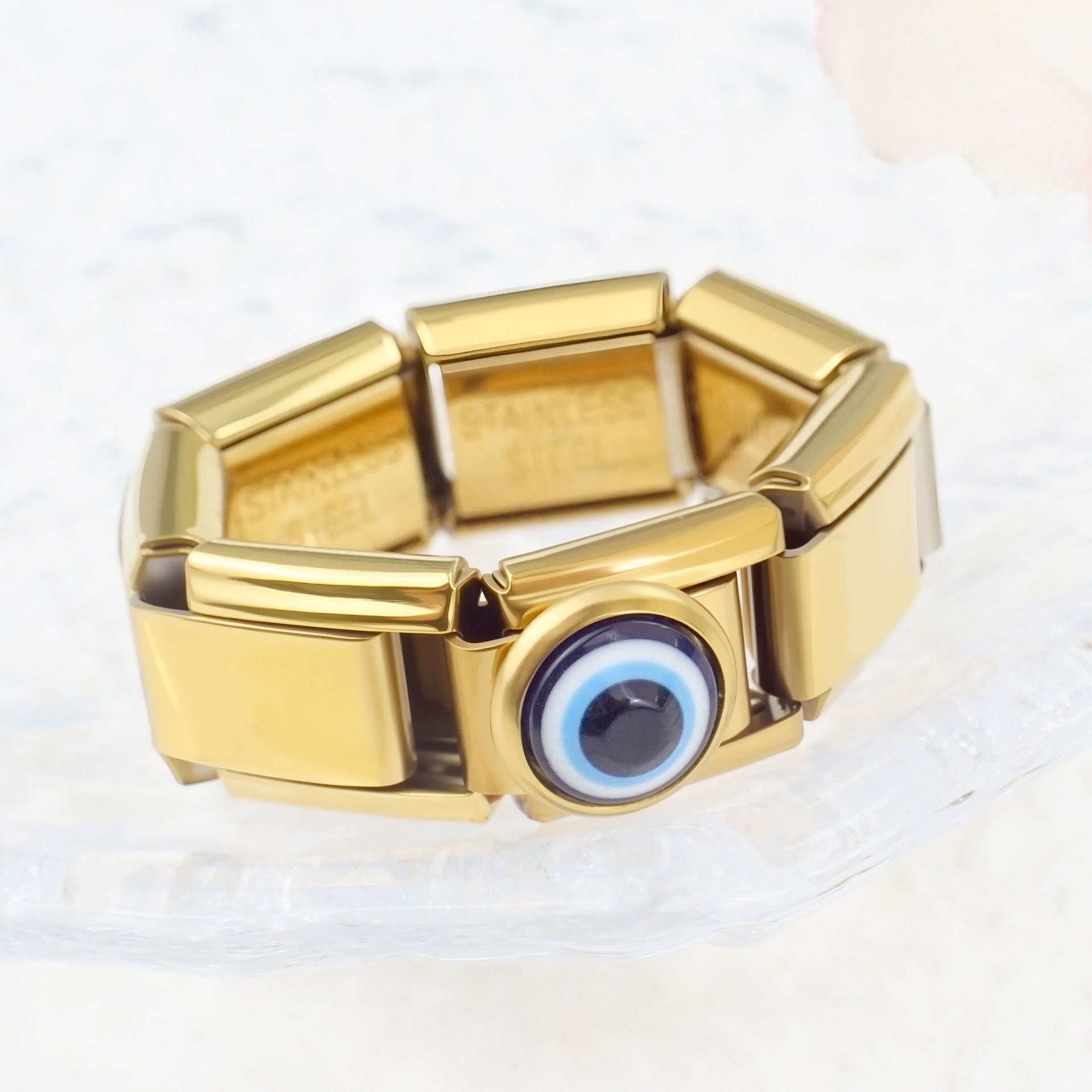 Wholesale Italian Module Bracelet DIY Elastic Ring Free Splicing Assembly Chain Italy Charms