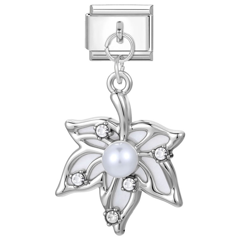 Wholesale Italian Charm Bracelet 9mm DIY Splicing Creative Pendant Stainless Steel Composable Bracelet