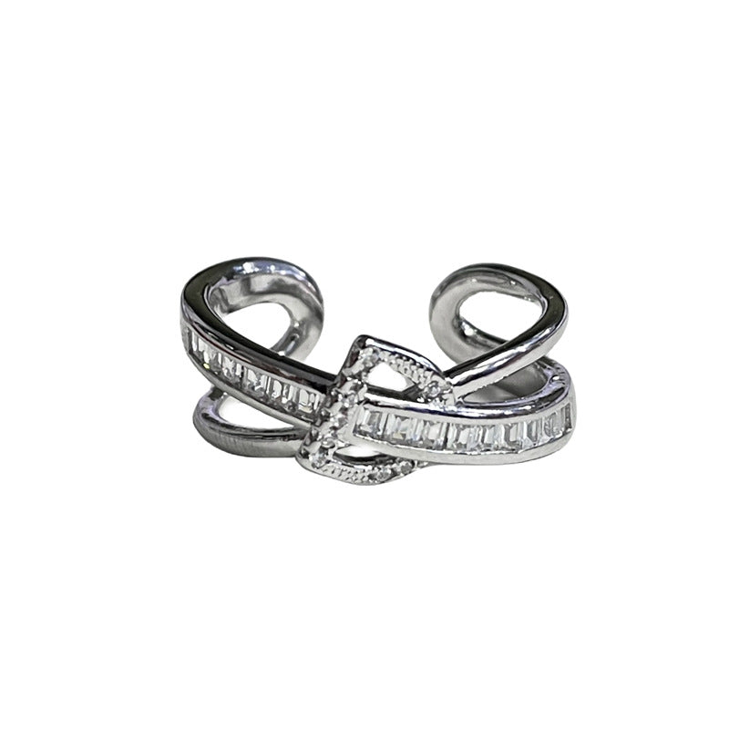 Wholesale Light luxury high-grade couple ring set