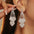 Wholesale Independence Day Exaggerated Long Tassel Love Earrings