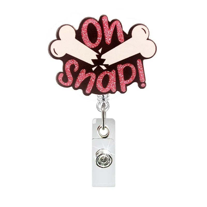 Wholesale Jesus Badge Reel Keychain