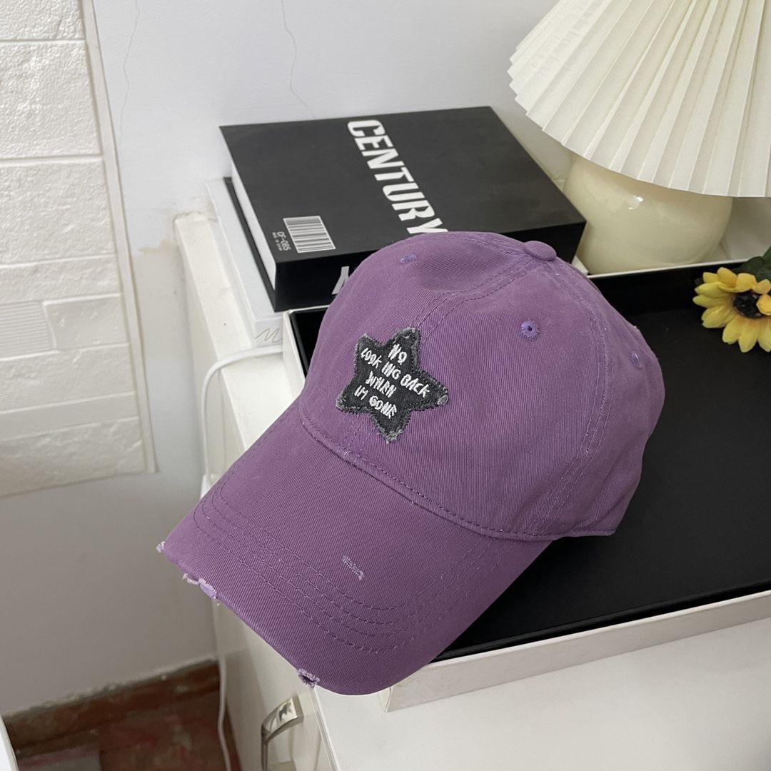 Wholesale  Retro five-pointed star baseball cap