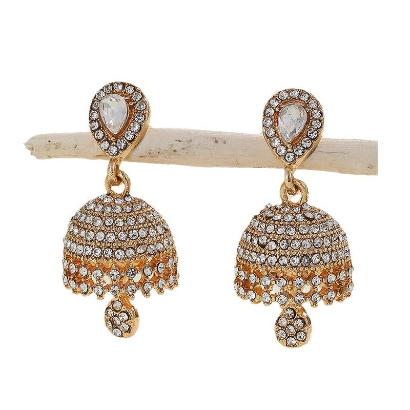 Wholesale  Bohemian Middle East Indian Heart-shaped Earrings