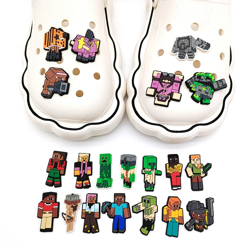 Wholesale 20pcs PVC Cave Shoes Accessories  ACCVIP