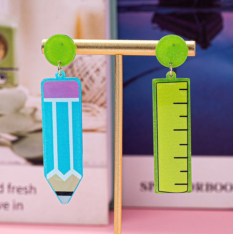 Wholesale Graduation Season School Season Teacher' s DayAcrylic Earrings