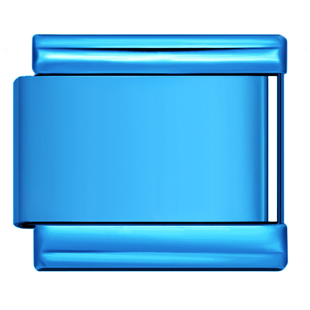 Wholesale Italian Module Bracelet Block Elastic ing Titanium Steel Strap Italian Charm