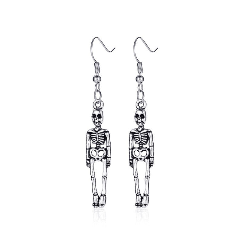 Wholesale  Pumpkin Skull Earrings for Party Wear Fashion Jewelry Accessory