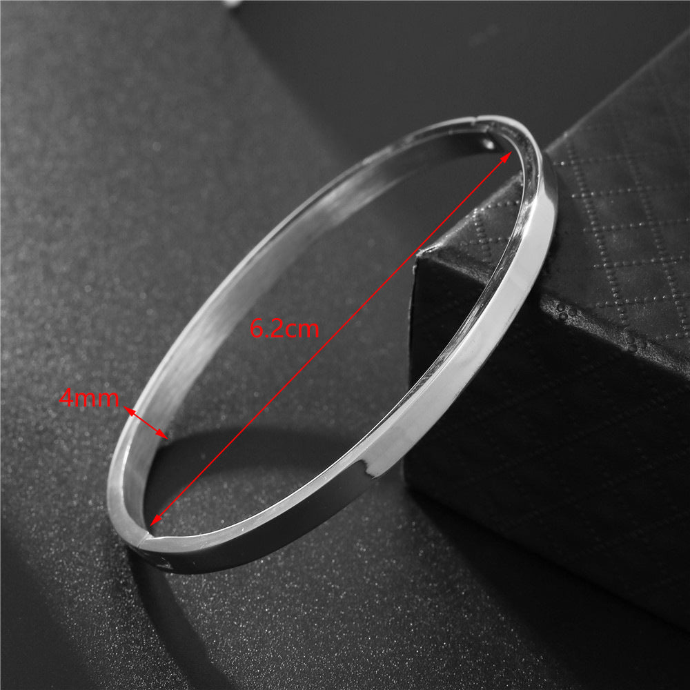 Wholesale Titanium steel 18k gold-plated bracelet