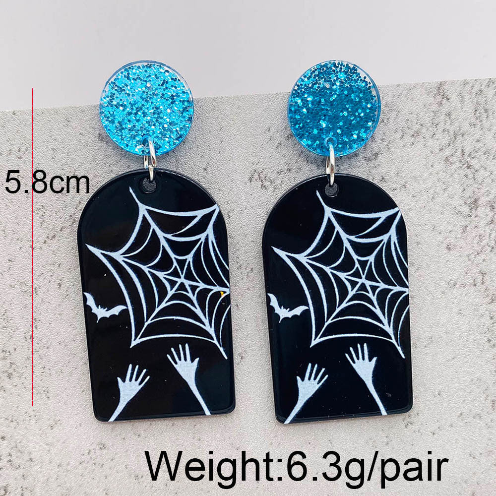 Wholesale Love Halloween Acrylic Earrings