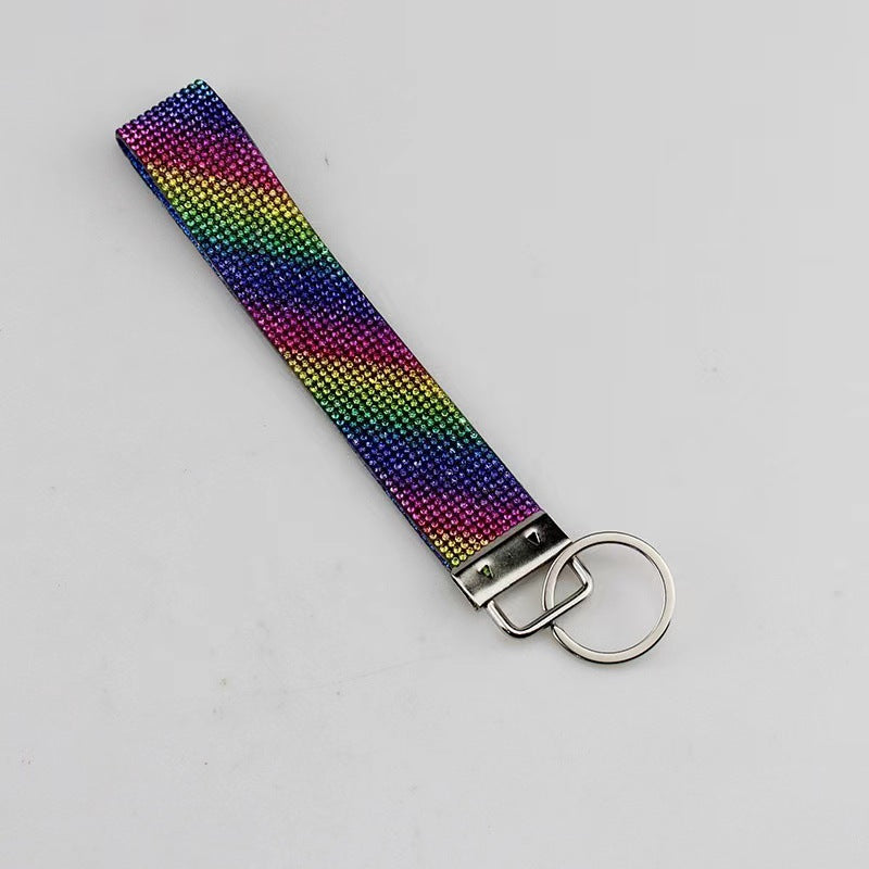 Wholesale Rhinestone Lanyard Pendant Lanyard Keychain ACC-KC-ZhiYa042