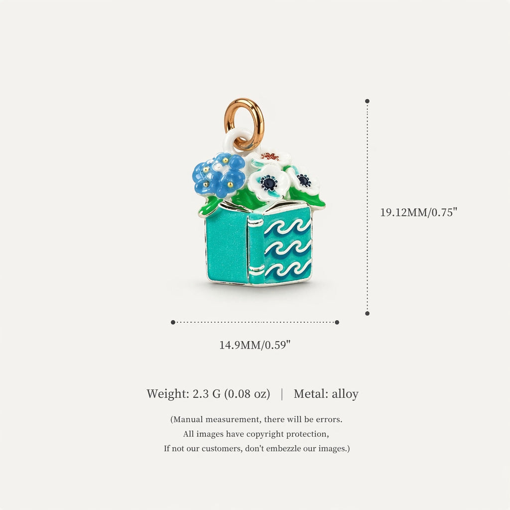 Wholesale Alloy Floral Pendant Charms 3D Lily DIY Necklace Jewelry Making Accessory Stylish Gift For Party Boutique Resale