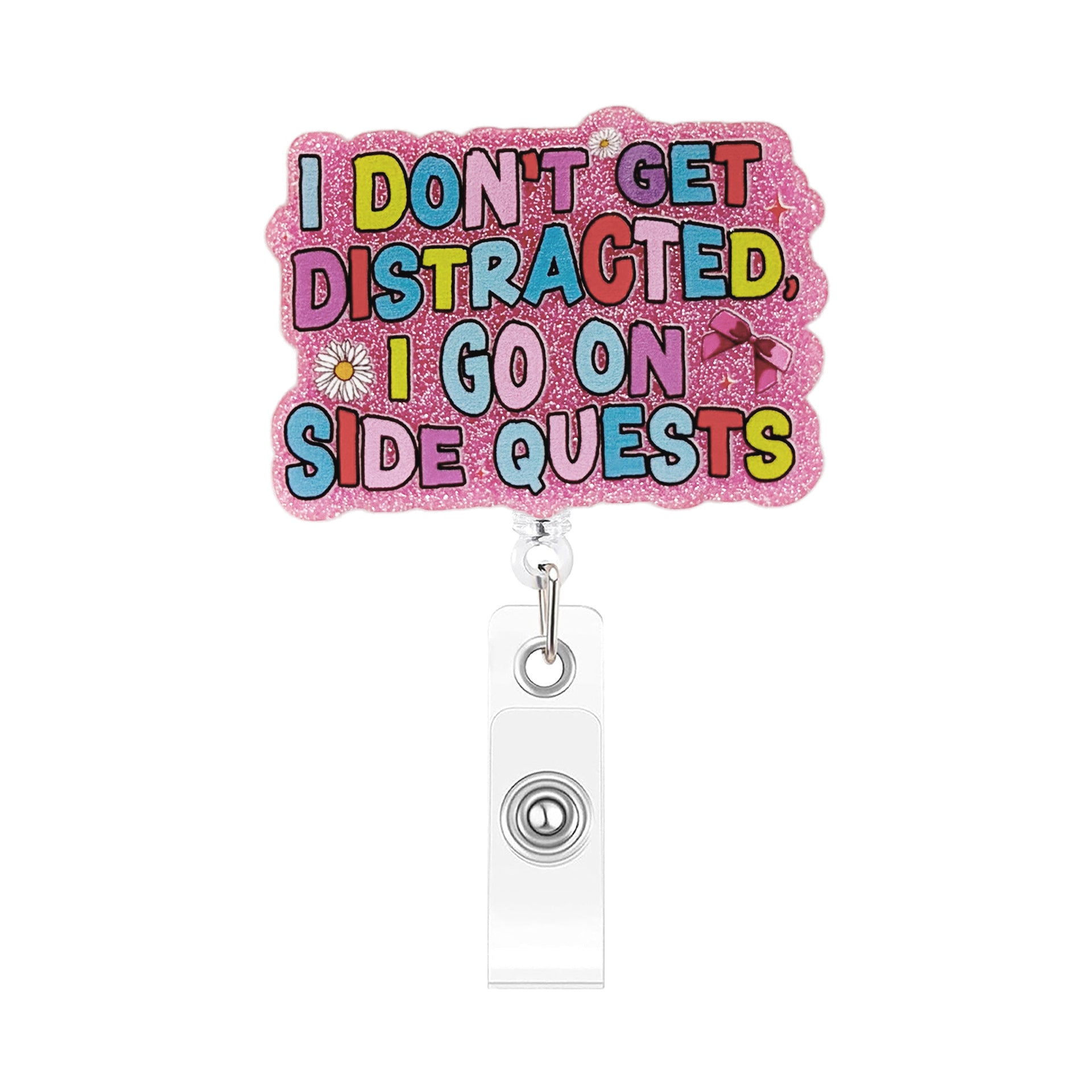 Wholesale Fun Design Retractable Badge Reel In ABS Custom Logo Available For Office Or Event Fashion Accessory