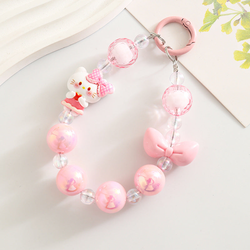 Wholesale Acrylic Mobile Phone Keychain   ACCVIP