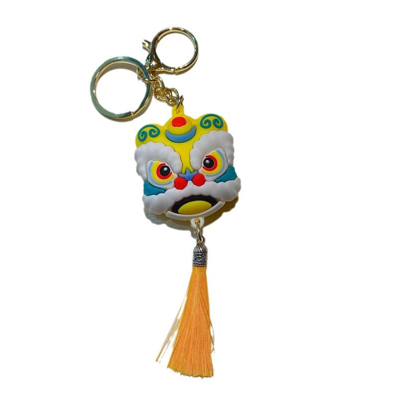 Wholesale National fashion festive Lion key chain
