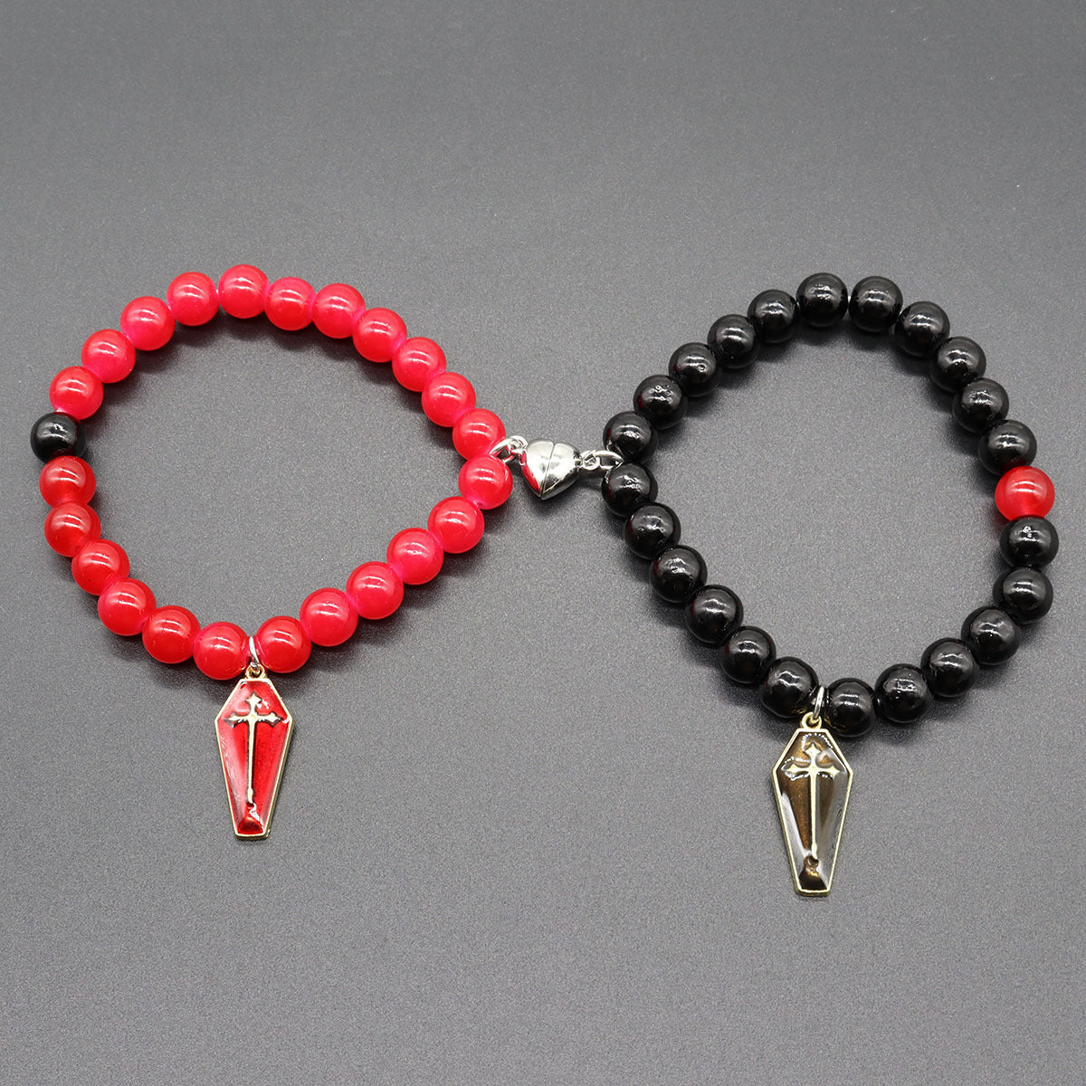 Wholesale Halloween Ghost Spider Cross Magnetic Bracelets ACC-BT-Nanh006