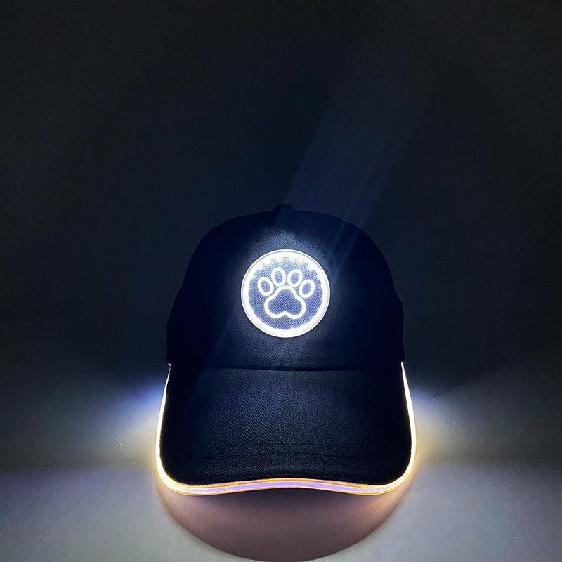 Wholesale   LED baseball cap pumpkin cap
