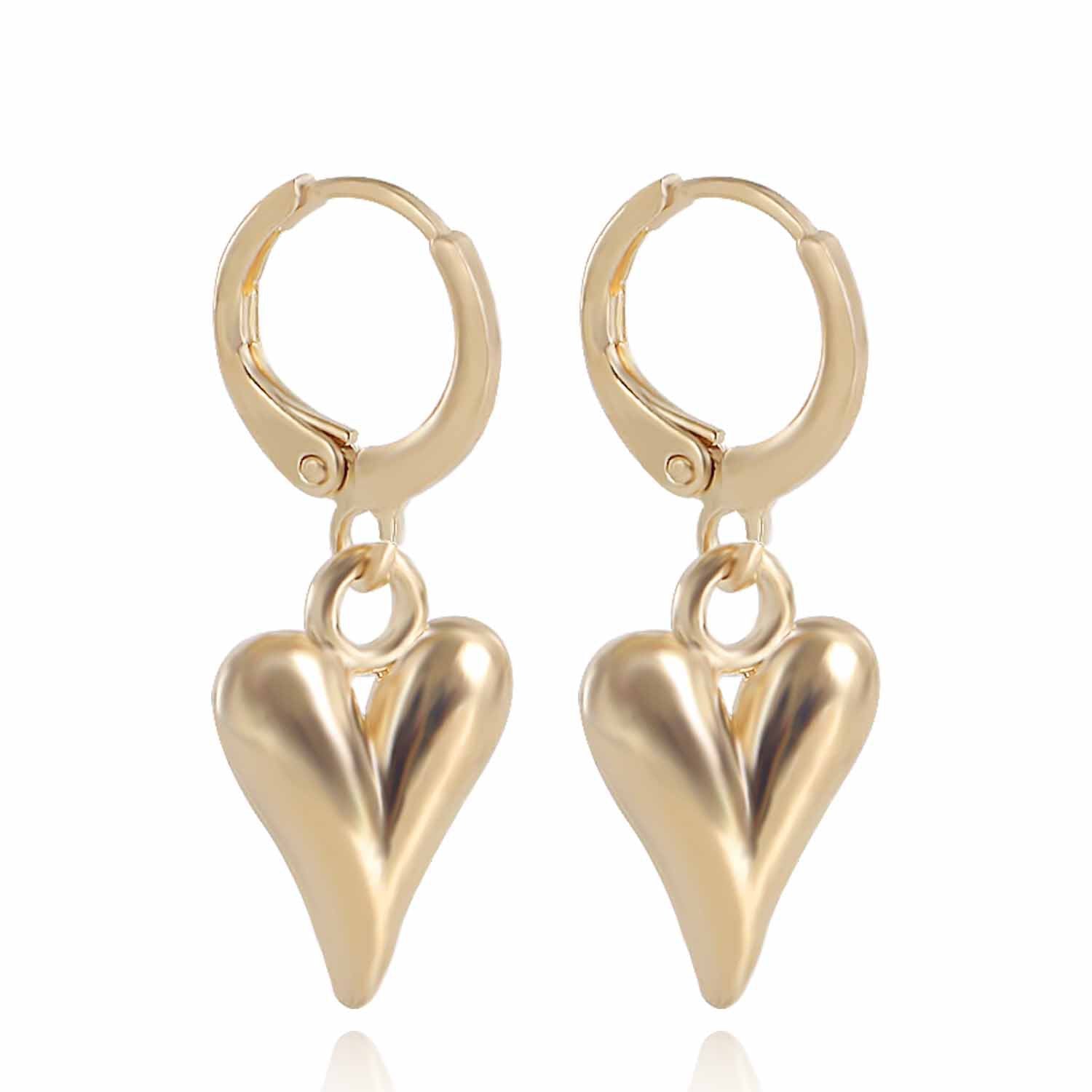 Wholesale Mini Geometric Oil Drop Flower Earrings