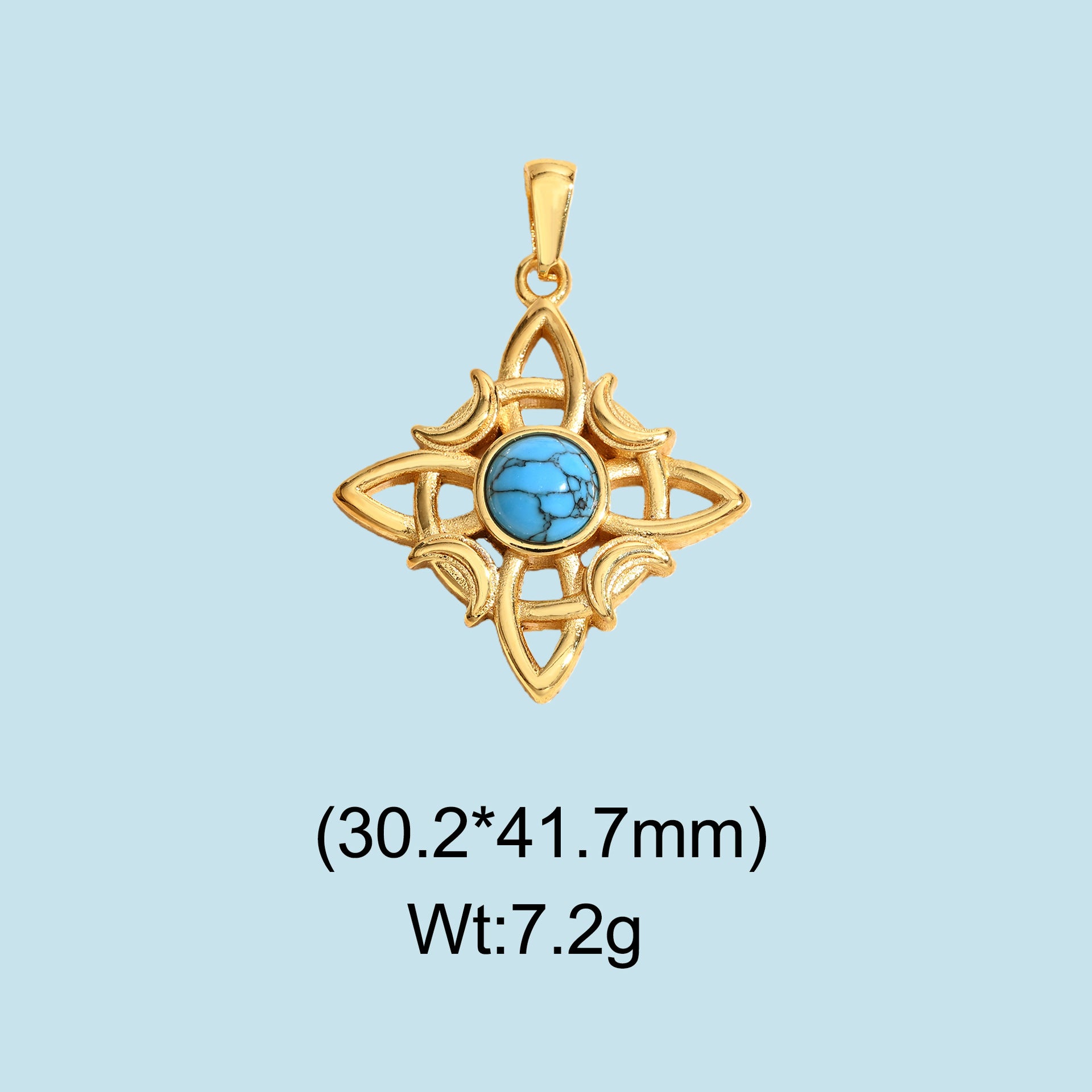 Wholesale Vintage metal necklace pendant