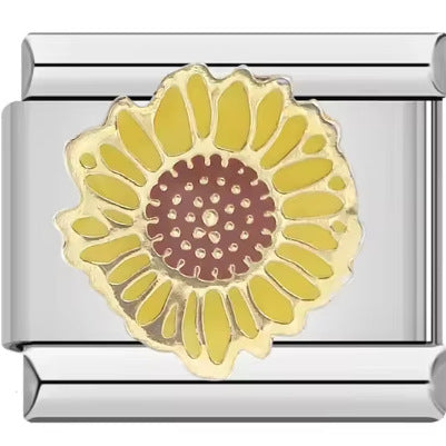 Wholesale 10pcs Italian Charm Bracelet 9mm DIY Splicing Removable Milk Tea Juice Stainless Steel Composable Bracelet