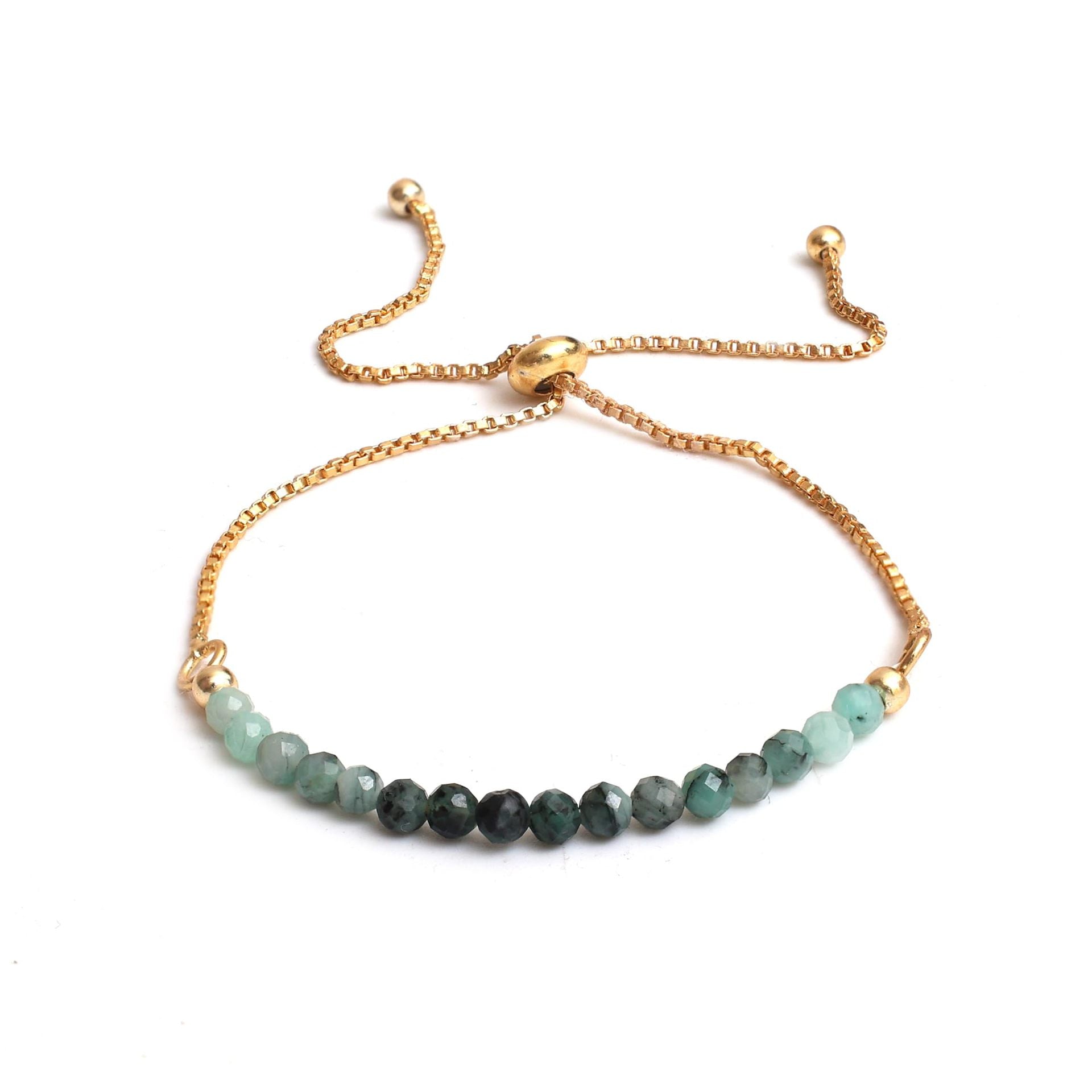 Wholesale Adjustable Gold Plated Chain Bracelet