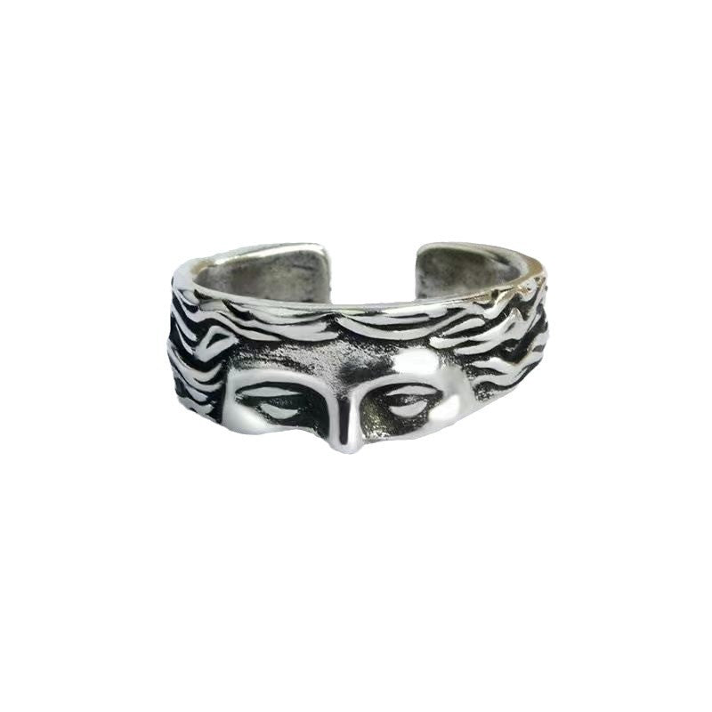 Wholesale  Venus half face ring  opening adjustable creative ring