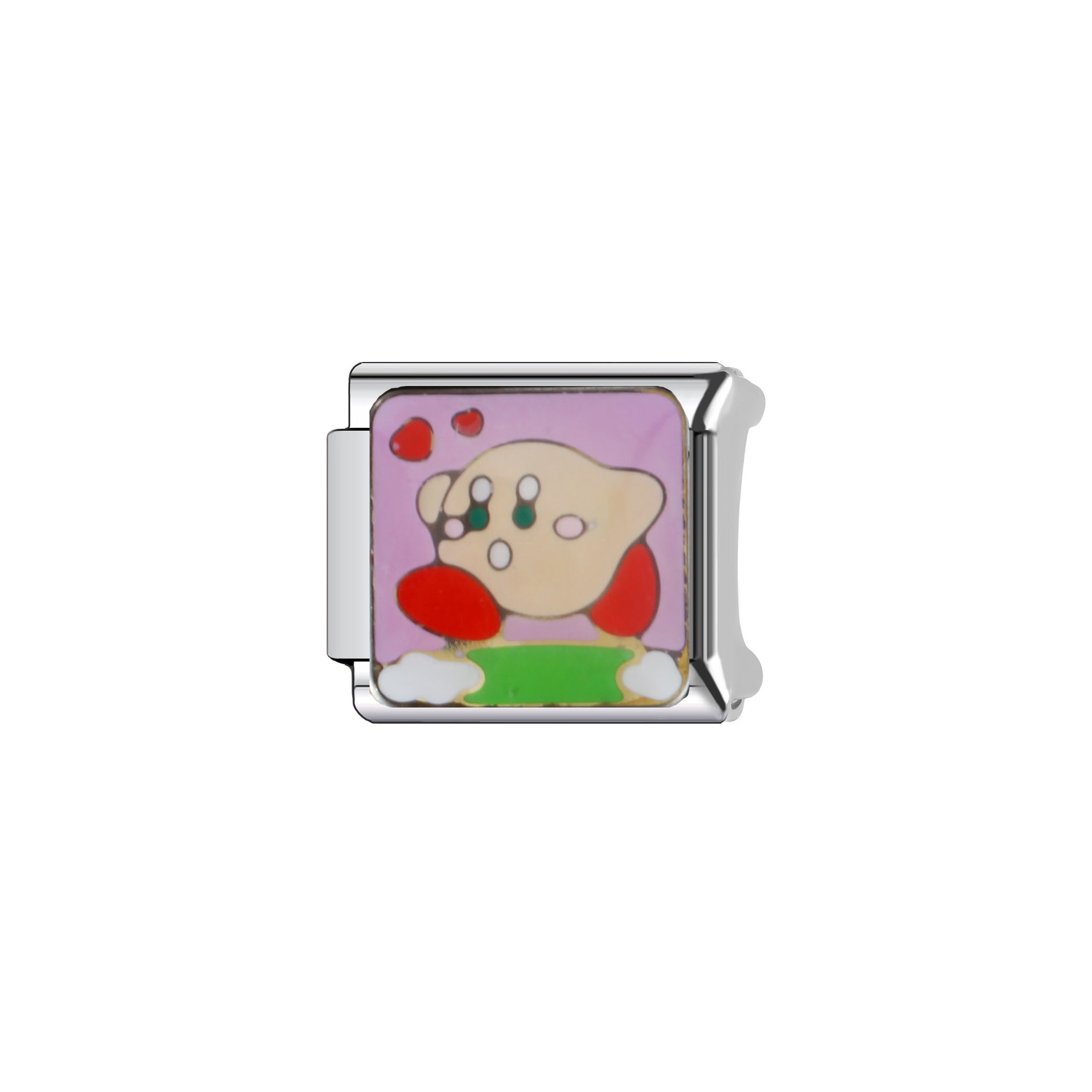 Wholesale  9mm Italian Charm Starter Bracelets DIY square Single Section Creative Stainless Steel Composable Bracelet