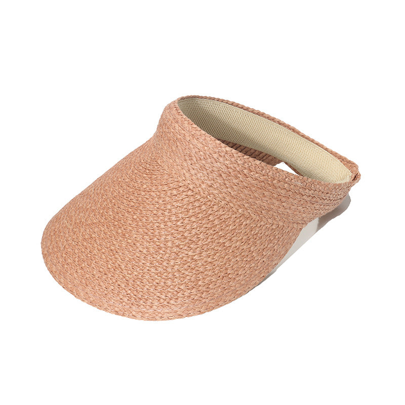 Wholesale Summer Raffia Straw Hat Sun Hat ACC-HT-YuanBin004