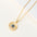 Wholesale  Bohemian Hollow Color Zircon Devil's Eye Necklace