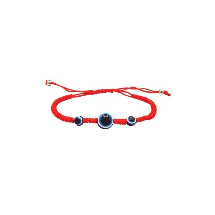 Wholesale   Evil Eye Braided Rope Bracelet