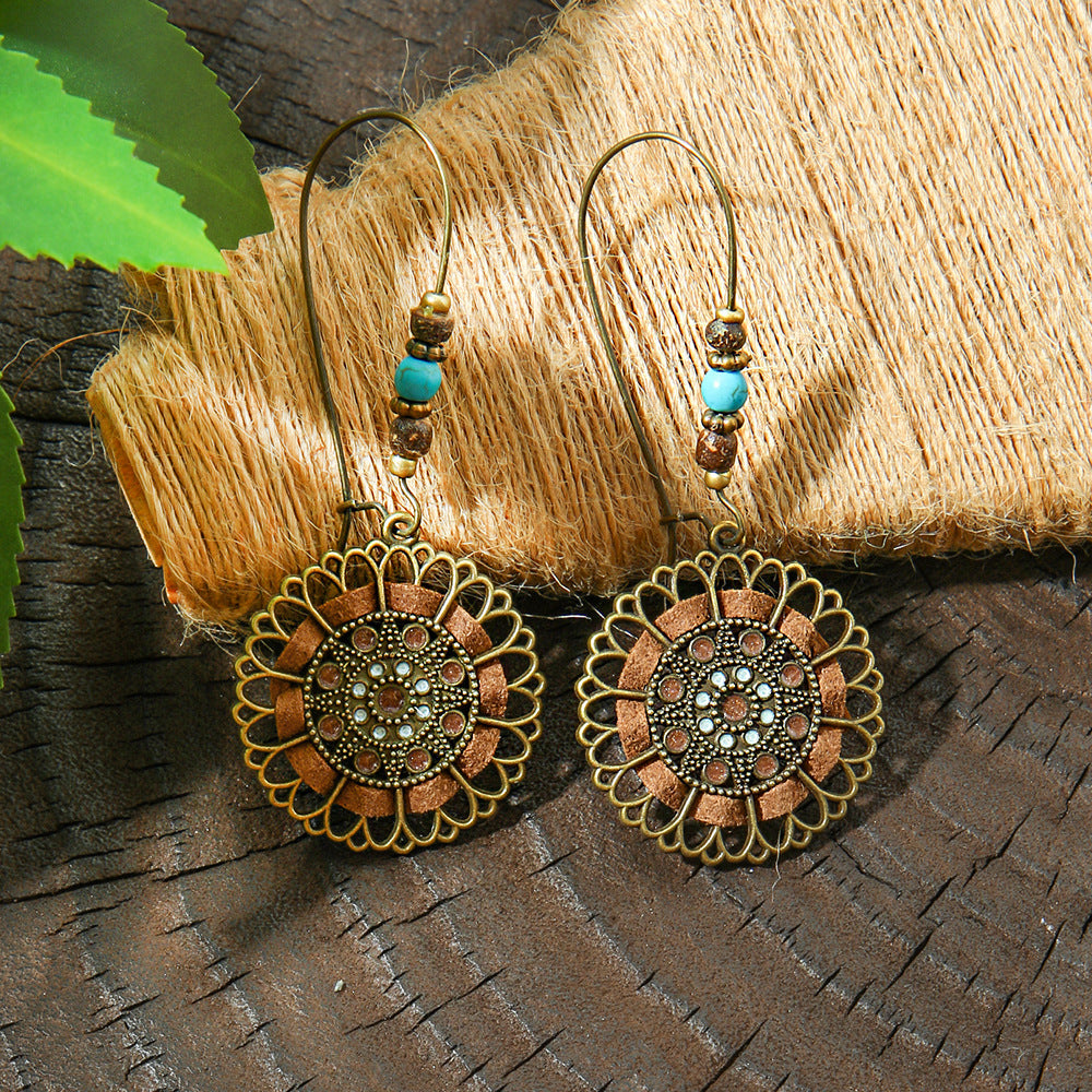 Wholesale Retro Drop Earrings,  Alloy Fashion Jewelry for Boutique Resale