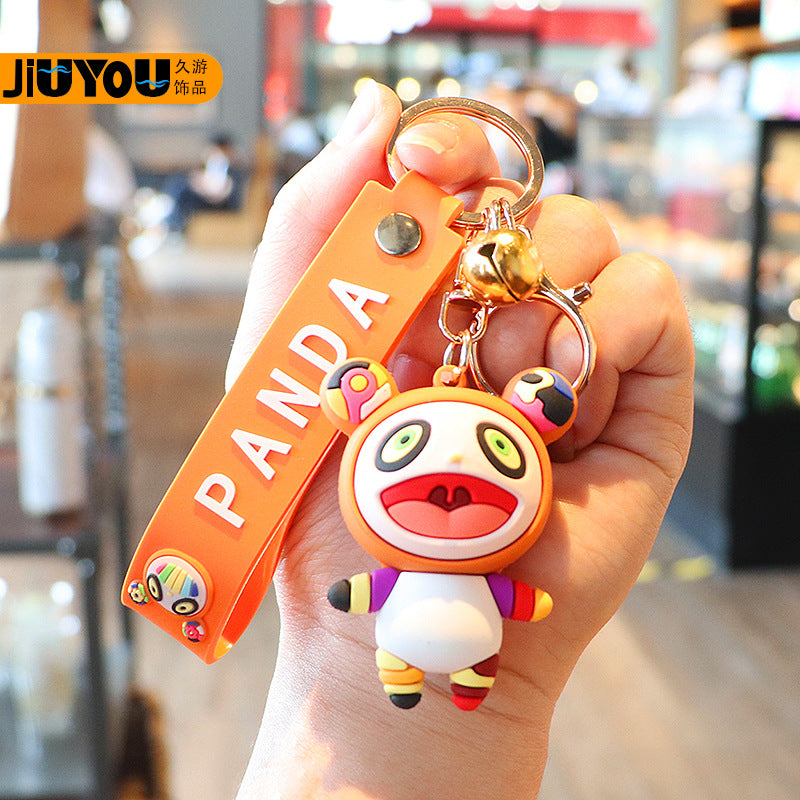 Wholesale Cartoon Environmentally Friendly PVC Keychain Cute Keychain ACC-KC-JiuYou001