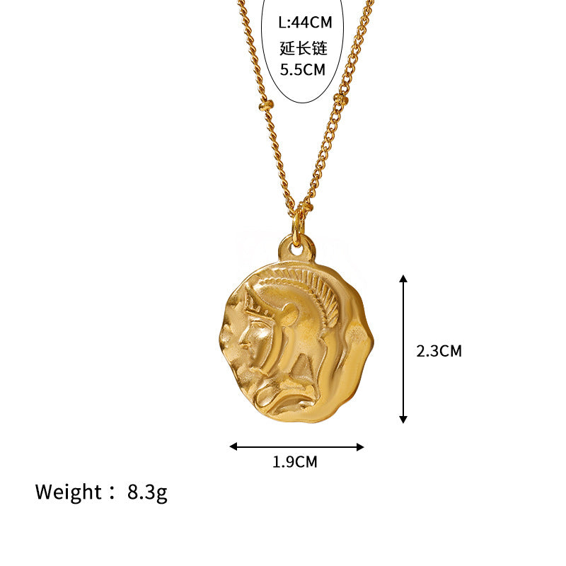 Wholesale  Stainless Steel Plated 18k Color Necklace